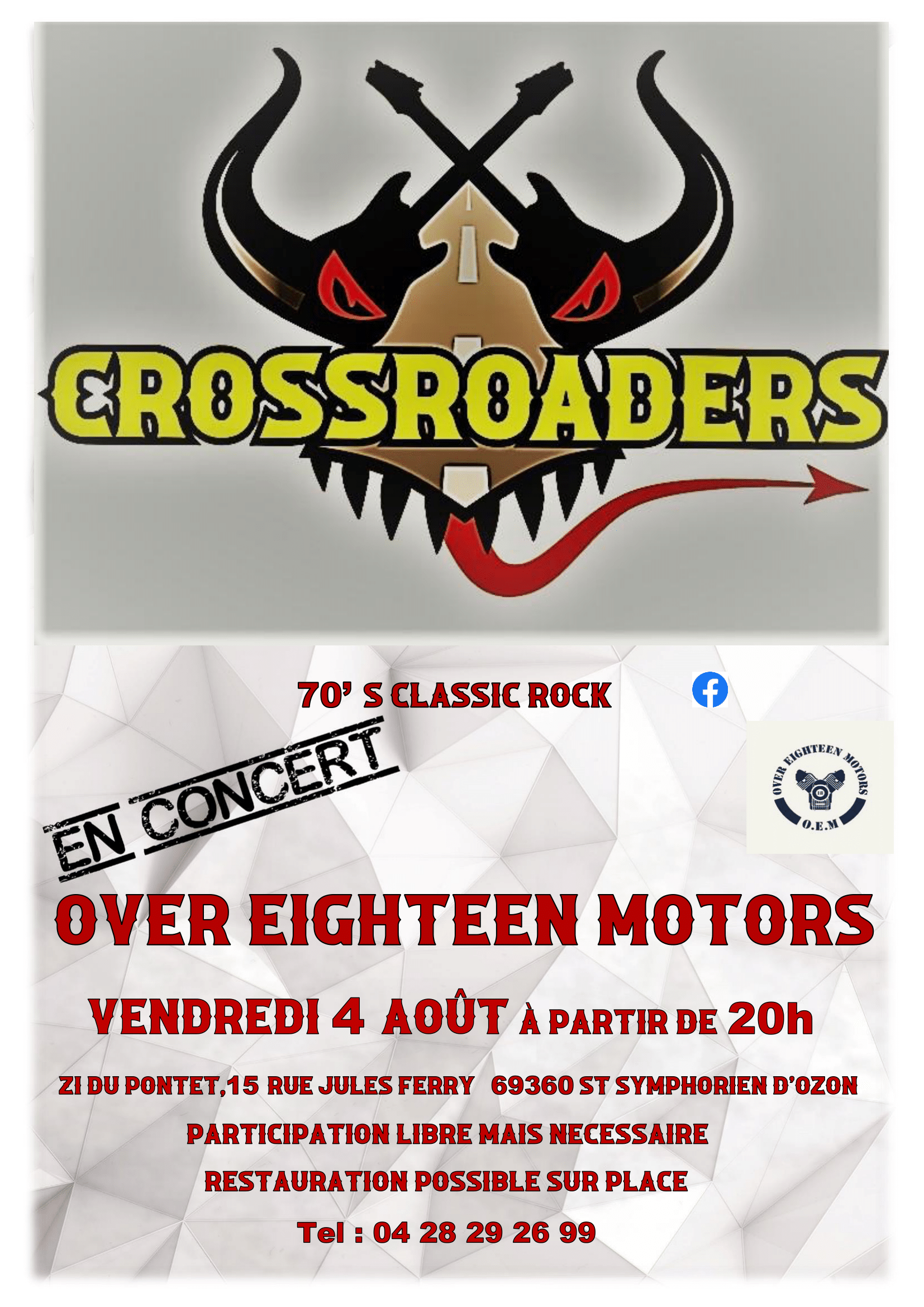 Affche Crossroaders 4 Aout 23