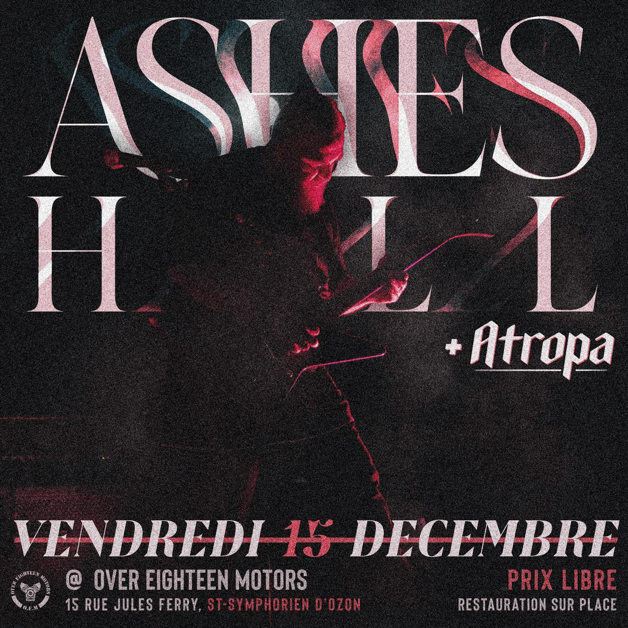 Concert Ashes Hill + Atropa