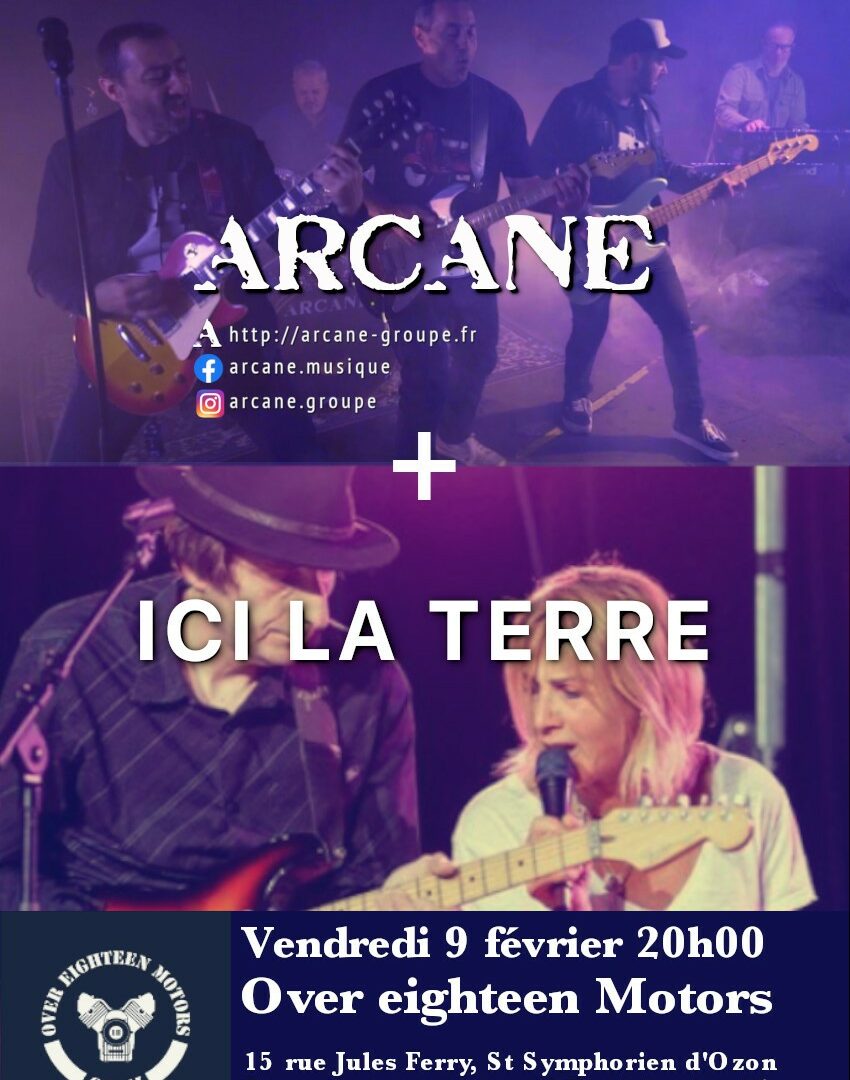 Concert Ici La Terre + Arcane