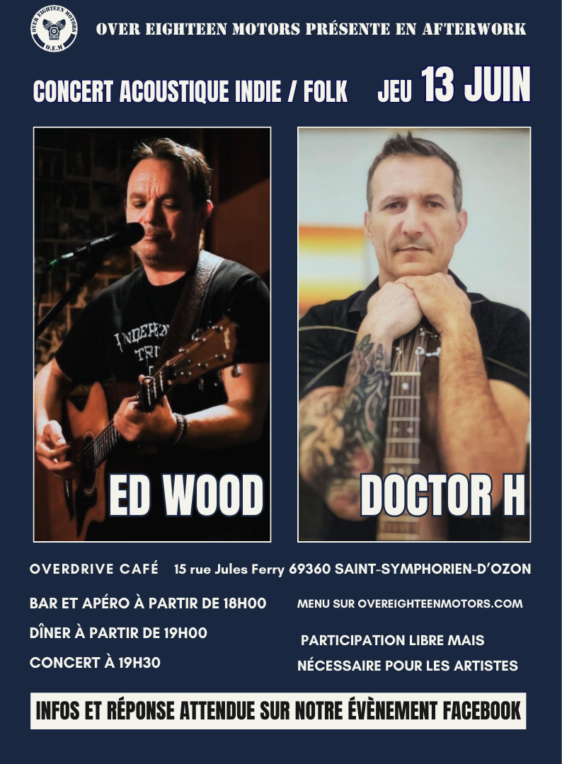 Concert Ed Wood + Doctor H