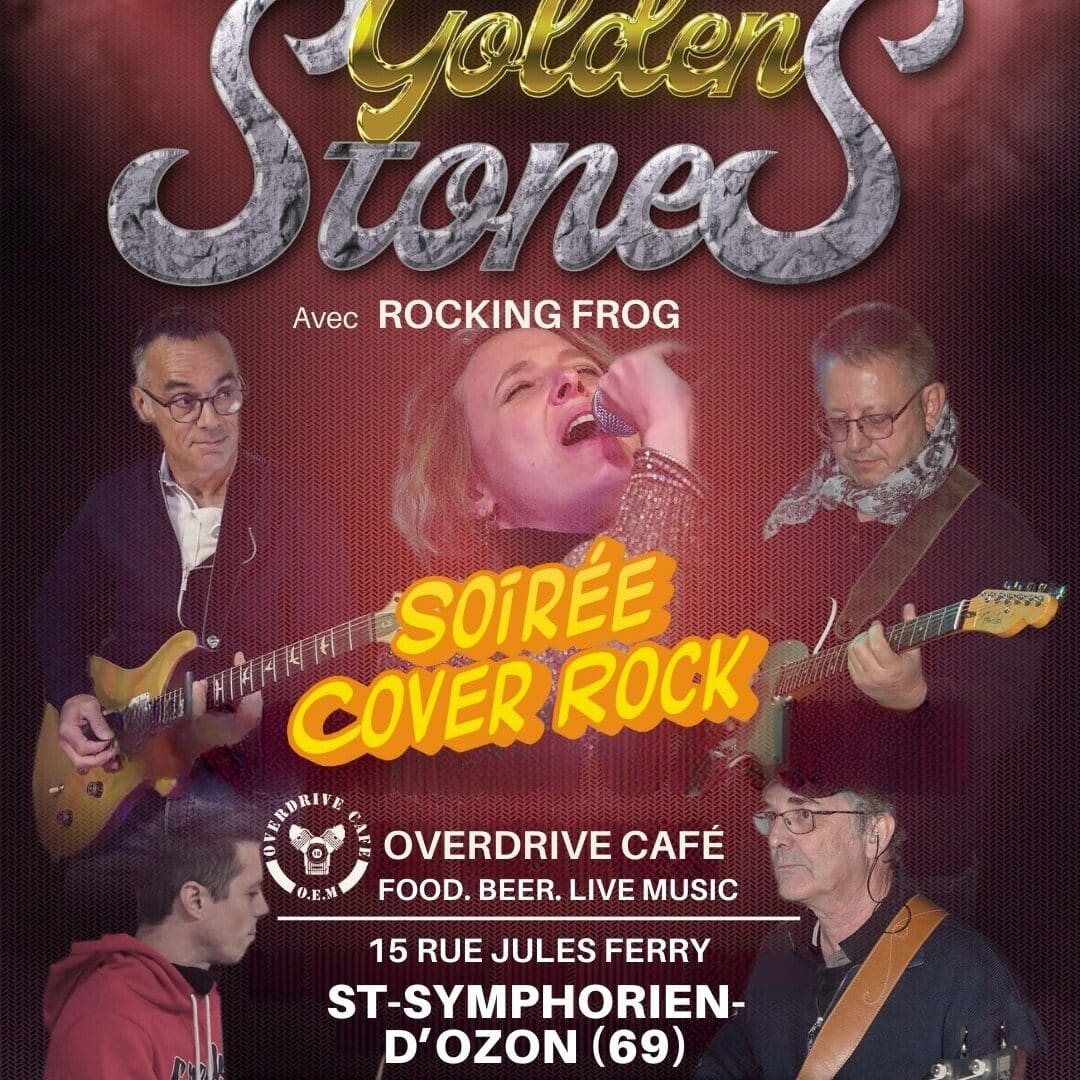 Concert Golden Stones + Rockin Frog