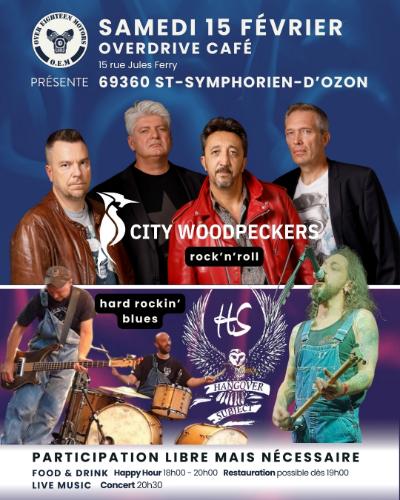 Concert City Woodpeckers + Hangover Subject