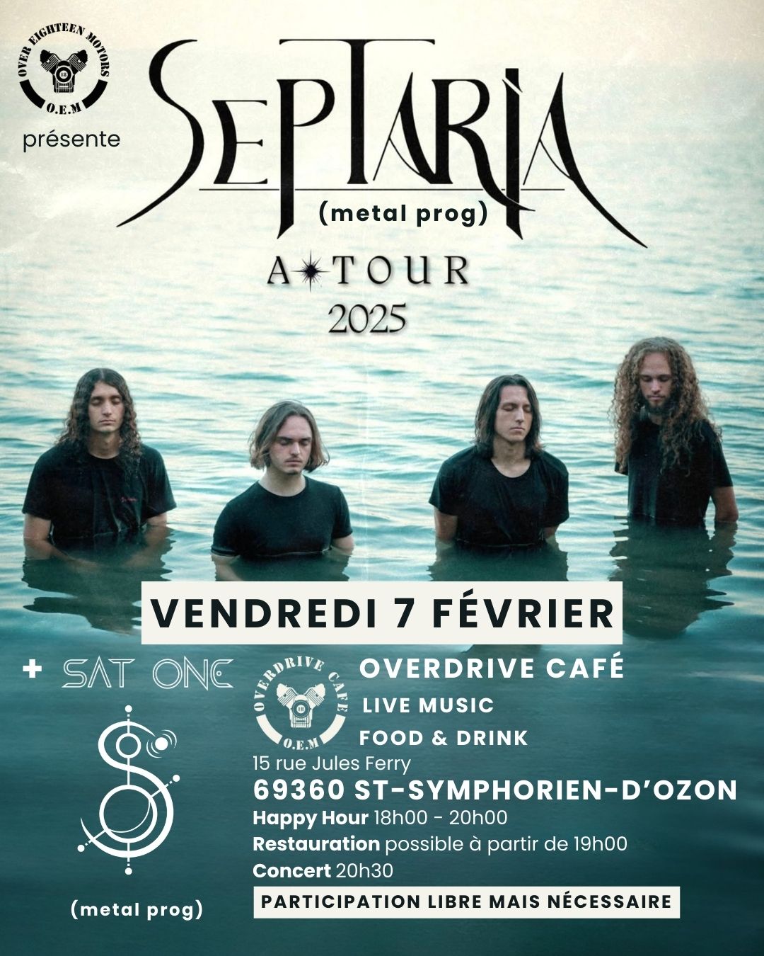 Concert Septaria + Sat One