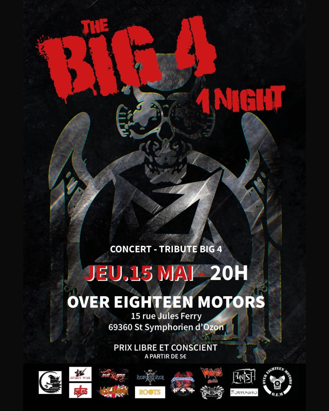 Big 4, 1 night