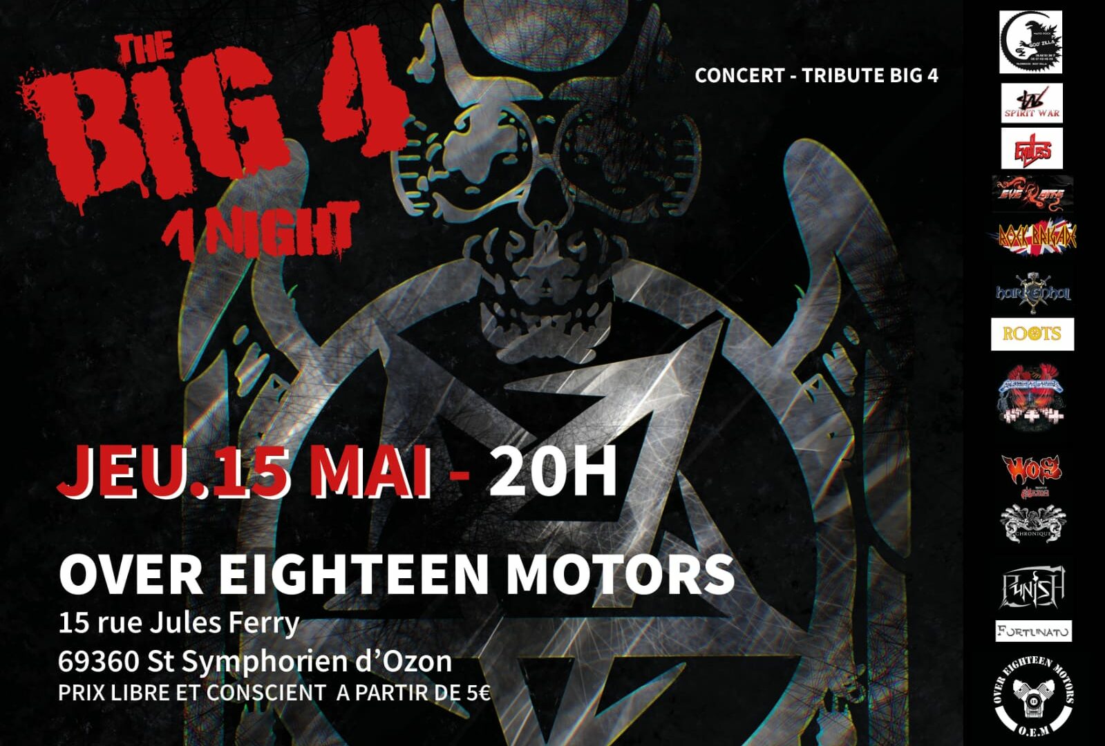 Big 4, 1 night 