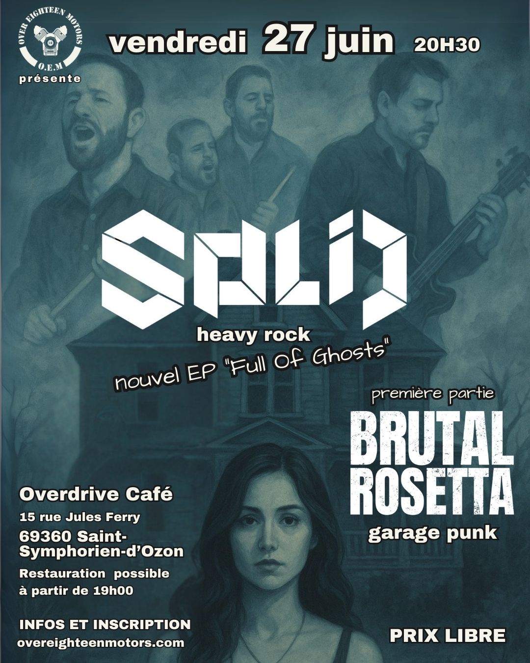 Concert SOLiD + Brutal Rosetta