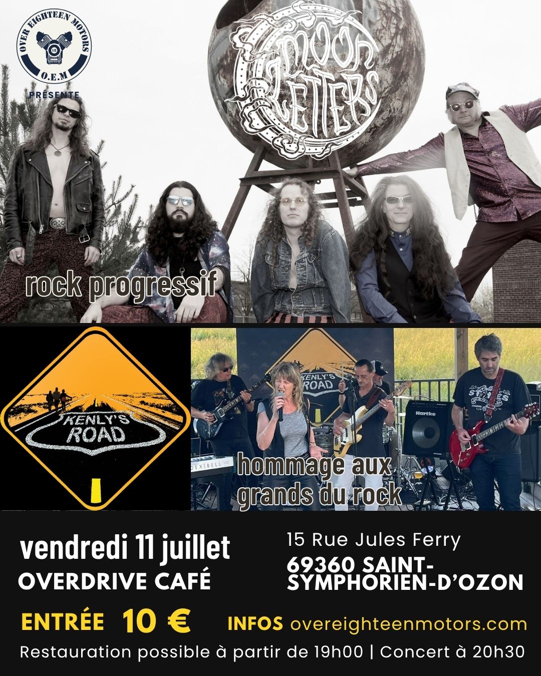 Concert Moon Letters + Kenly’s Road