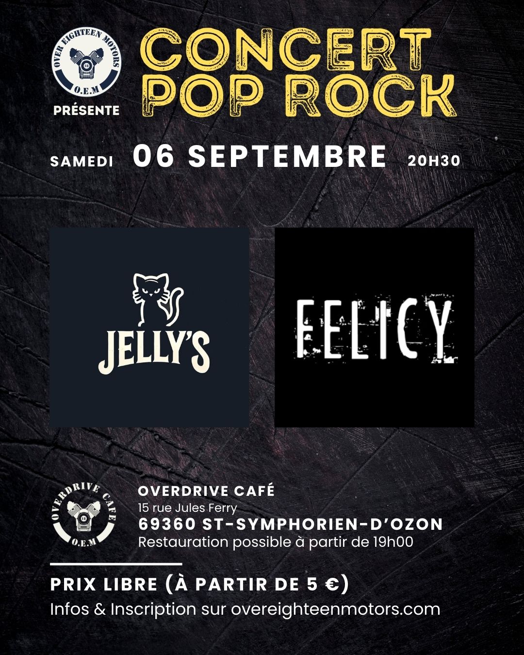 Concert Jelly’s + Felicy