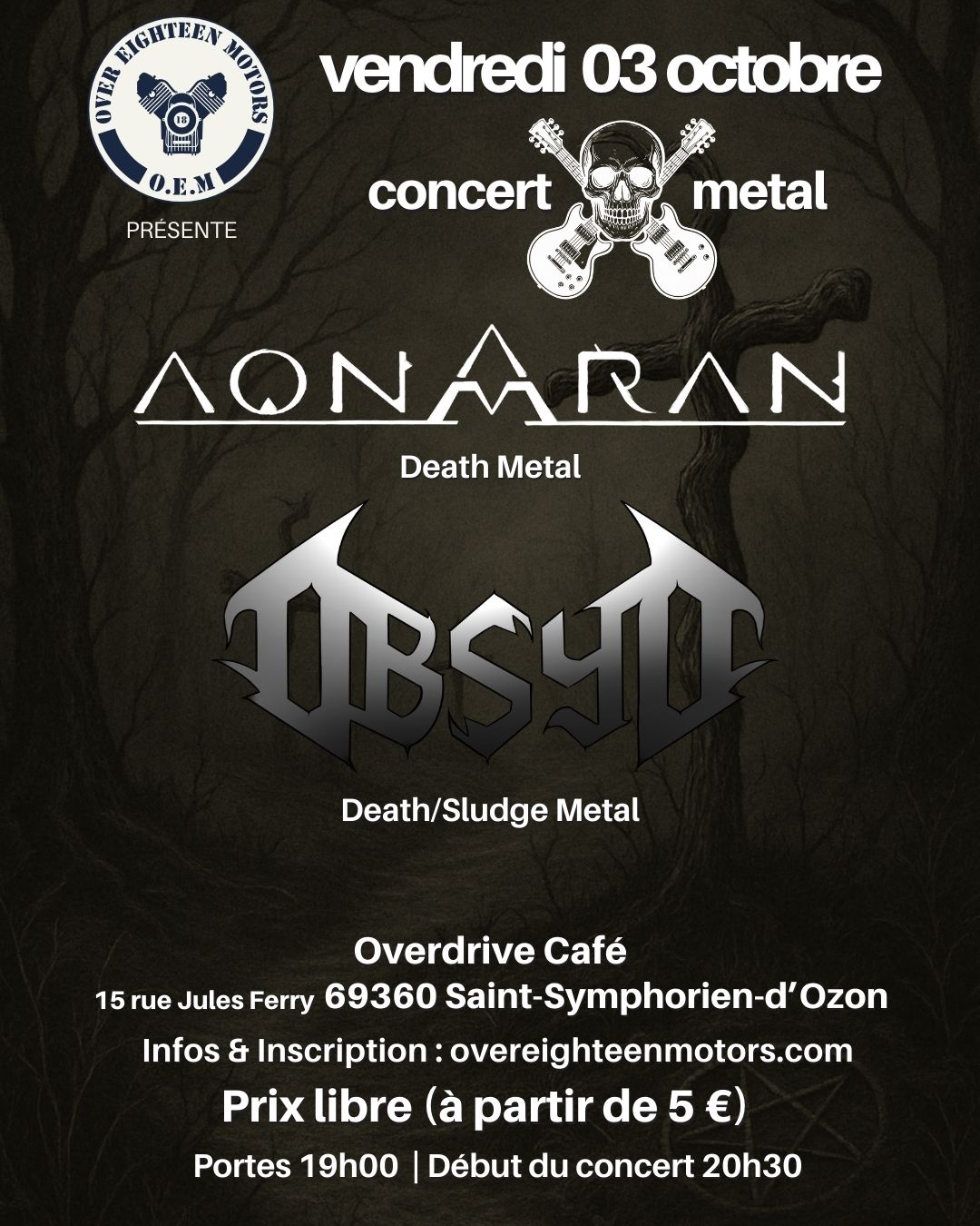 Concert Aonaran + Obsyd