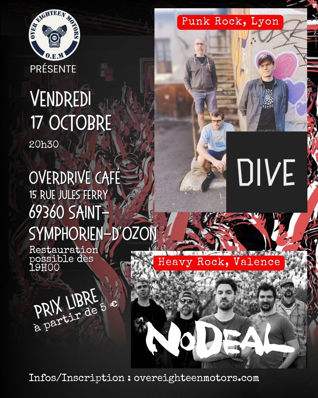 Concert Dive + No Deal