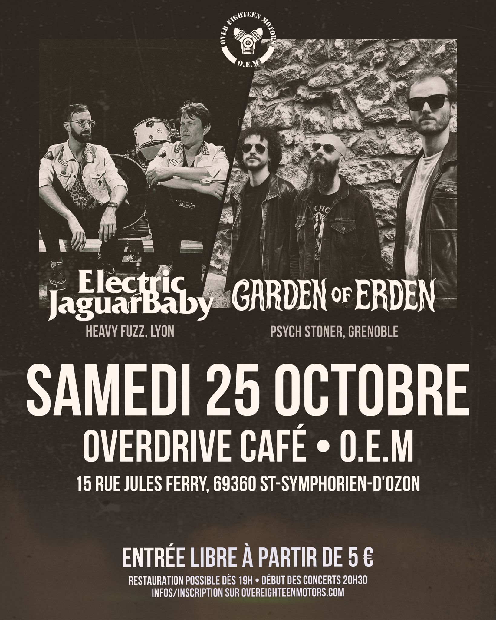 Concert Garden of Erden + Electric Jaguar Baby