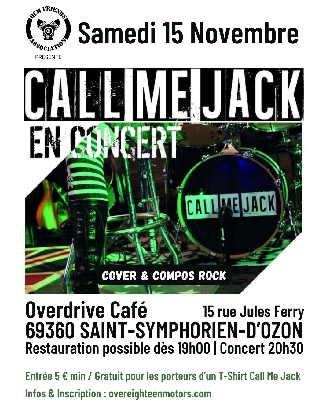 Concert Call Me Jack