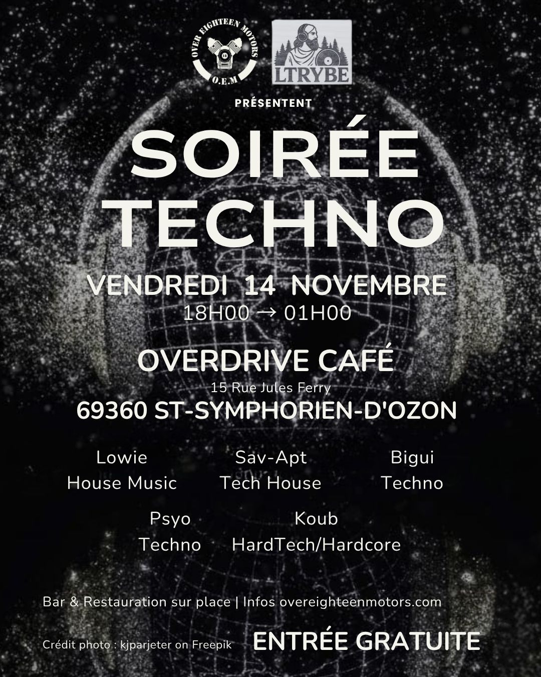 Soirée techno