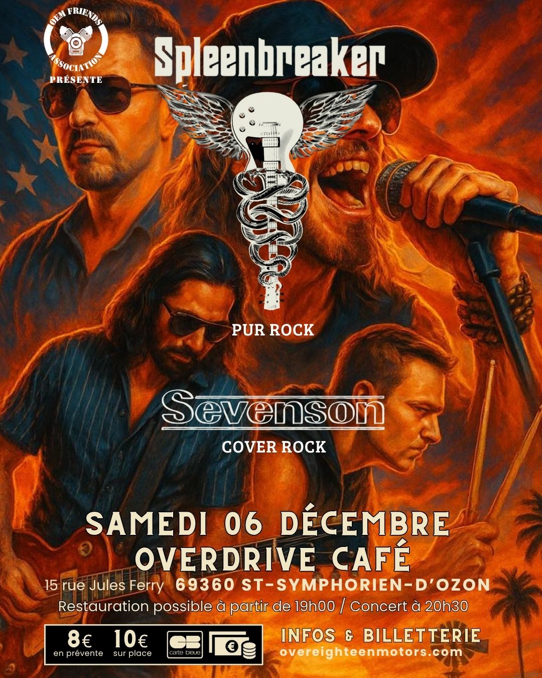 Concert Spleenbreaker + Sevenson