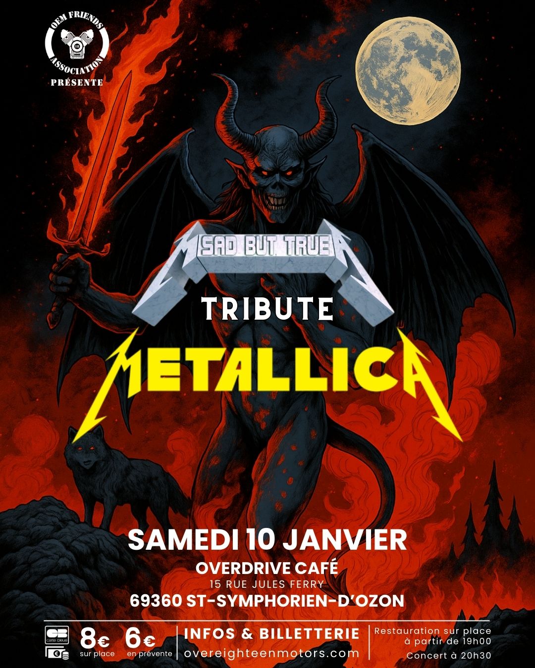 Concert Sad But True (tribute Metallica)