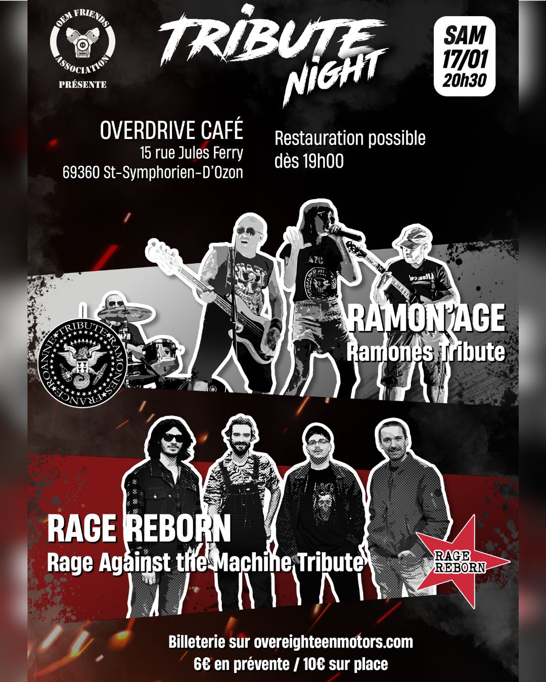 Concert Ramonage + Rage Reborn