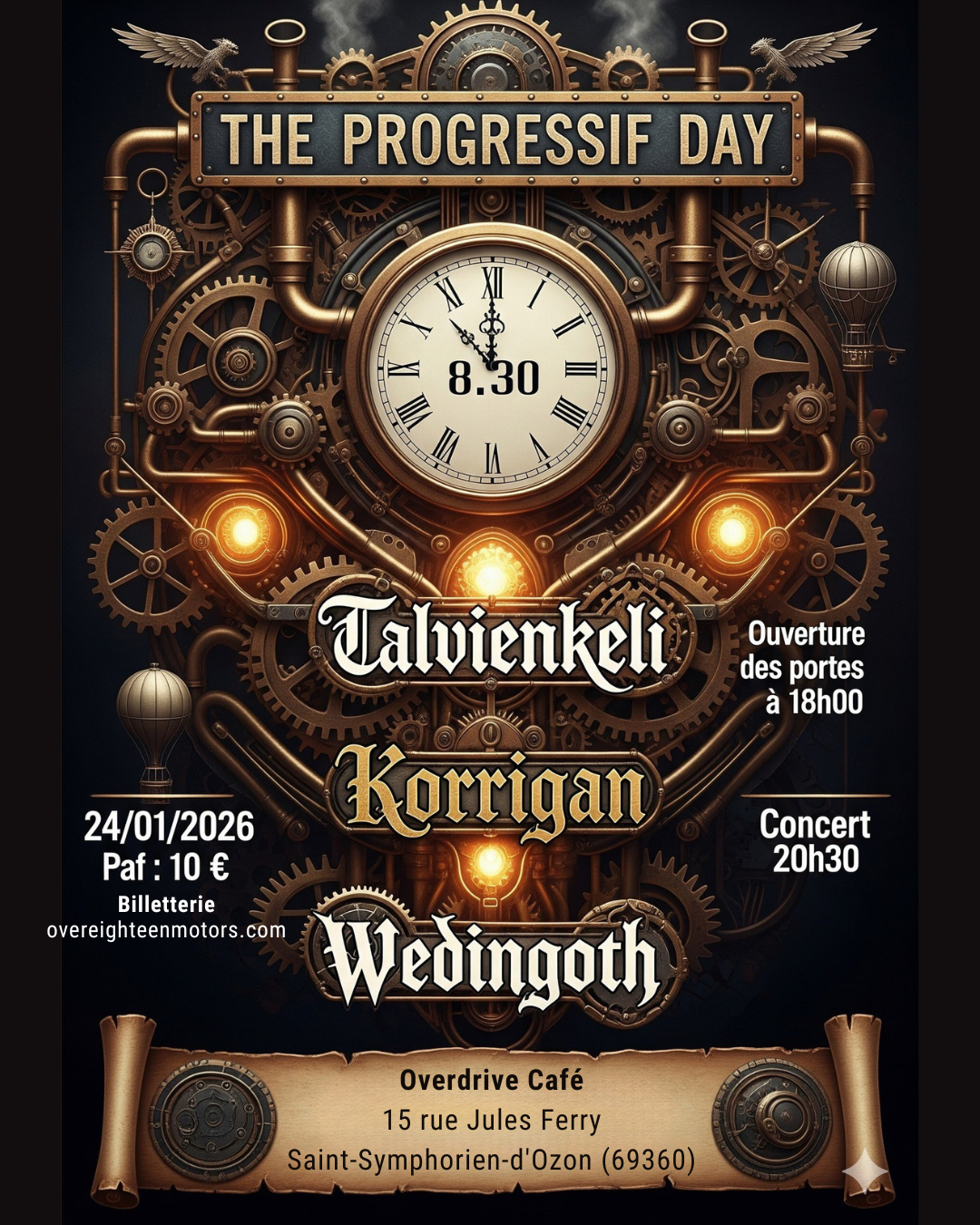 Concert Talvienkeli + Korrigan + Wedingoth