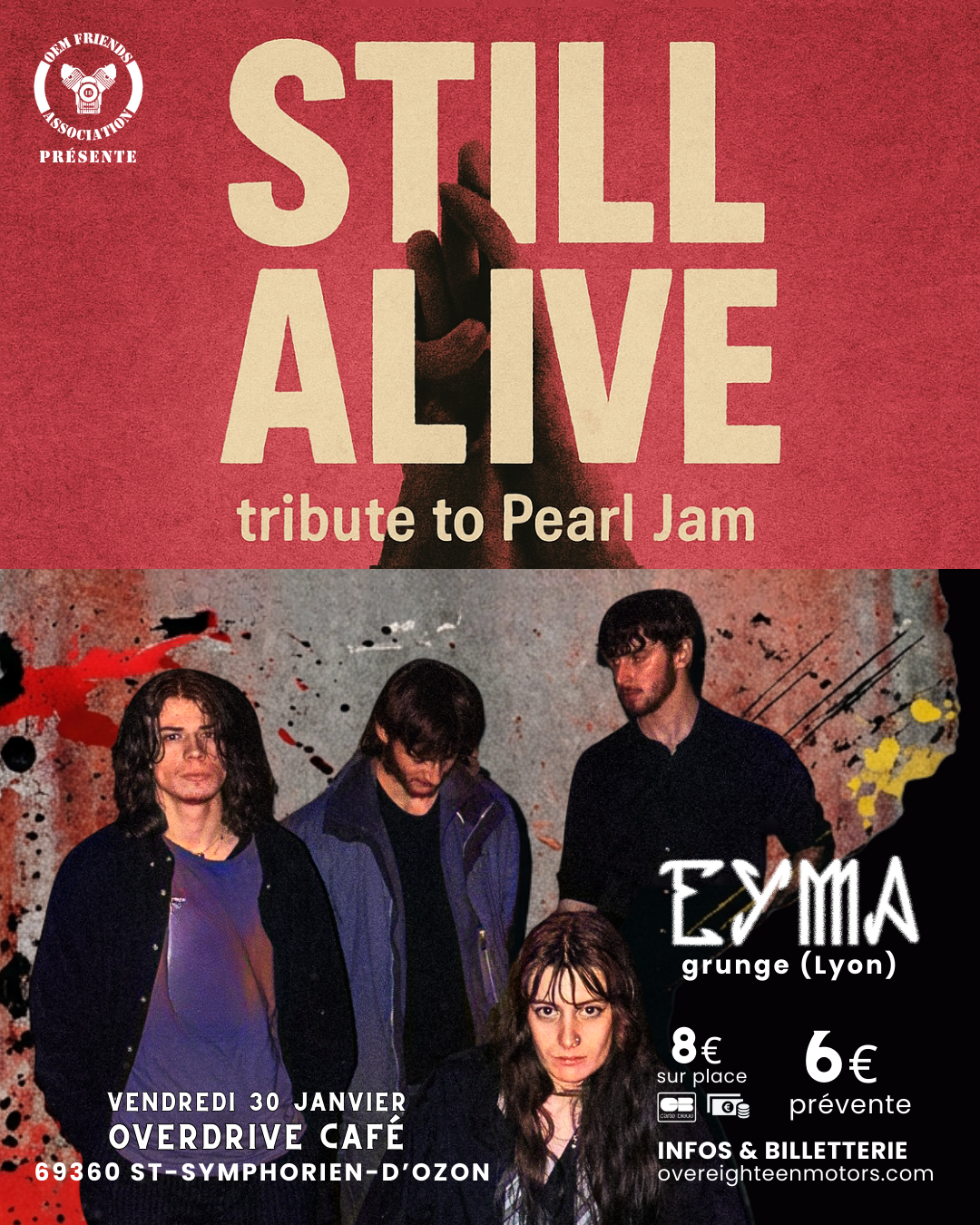 Concert Still Alive (tribute Pearl Jam) + Eyma