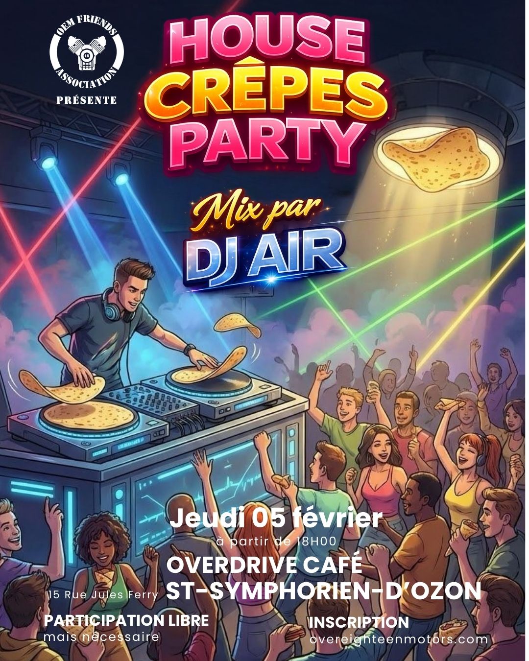 House Crêpes Party