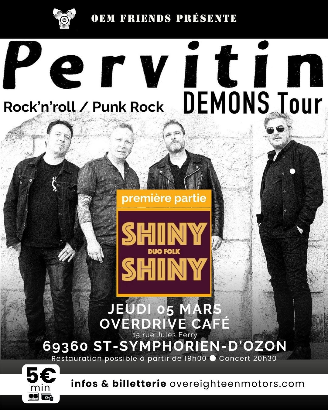Concert Pervitin + Shiny Shiny