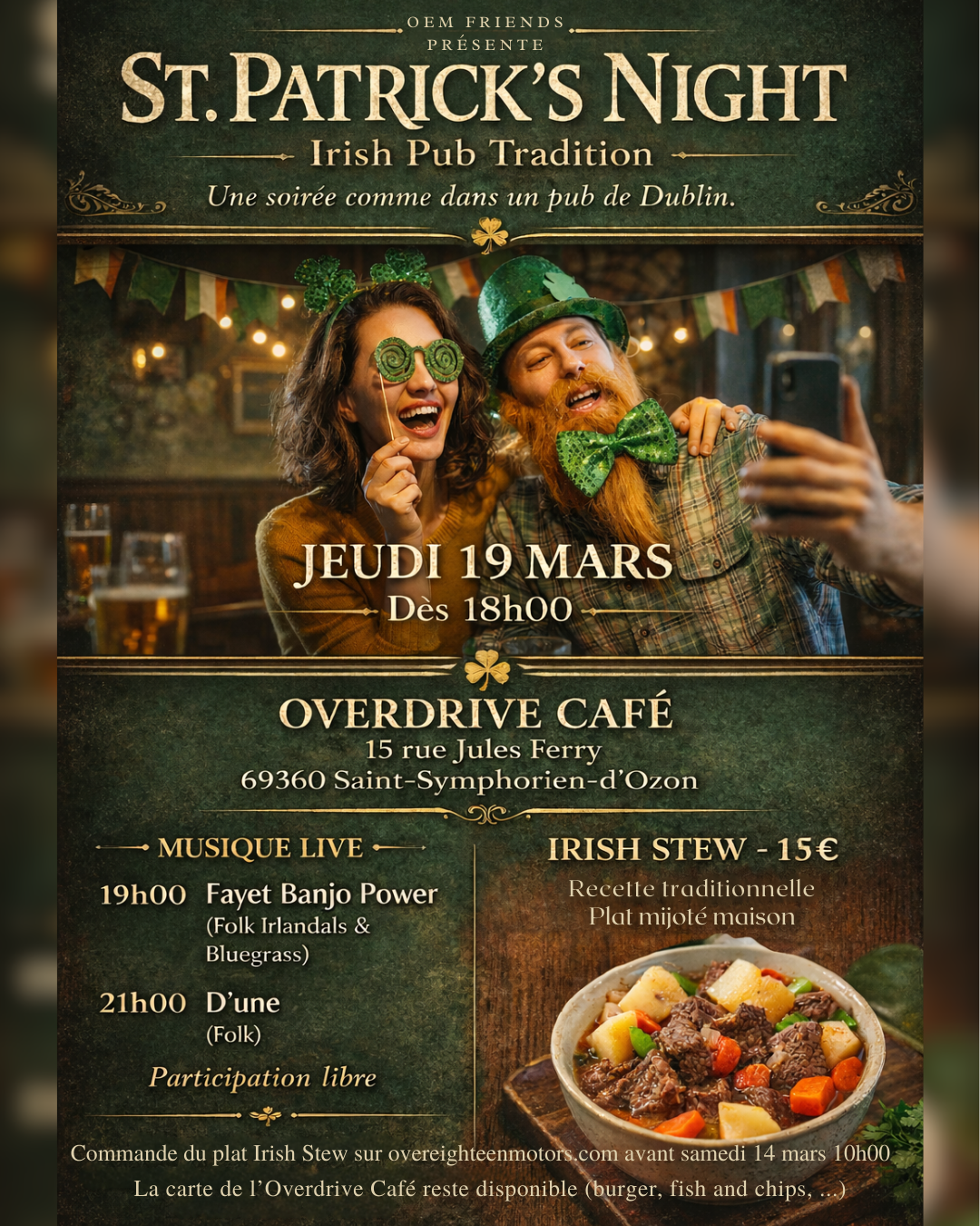 Saint-Patrick&rsquo;s Night