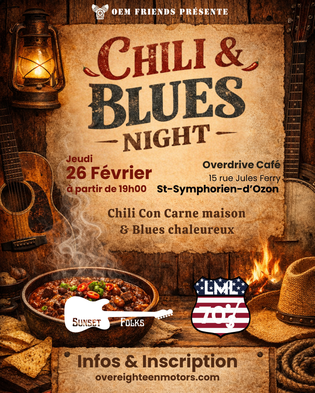 Chili & Blues Night