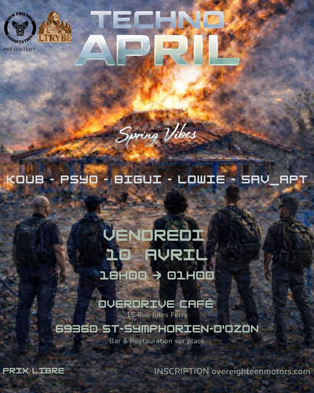 April Techno avec Lugdunum Trybe