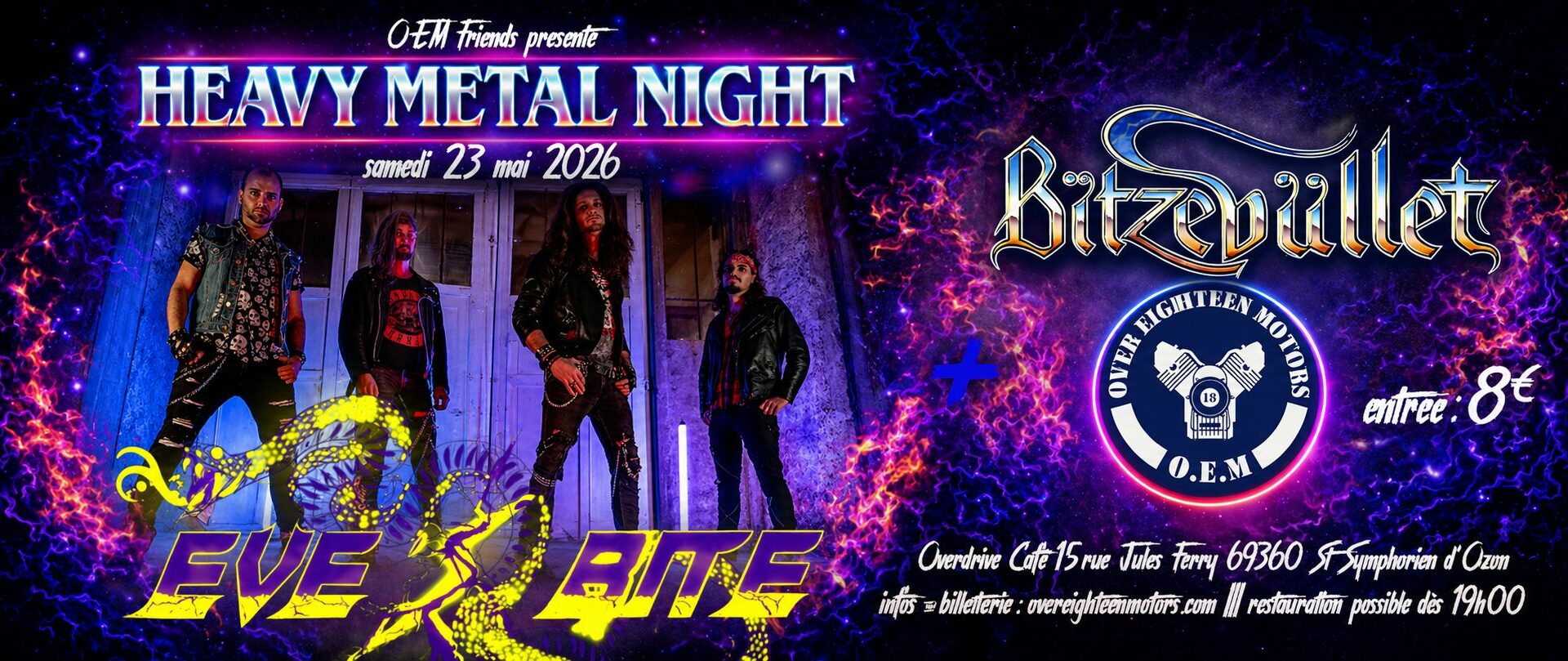 Concert Eve&rsquo;s Bite + Bïtzebüllet