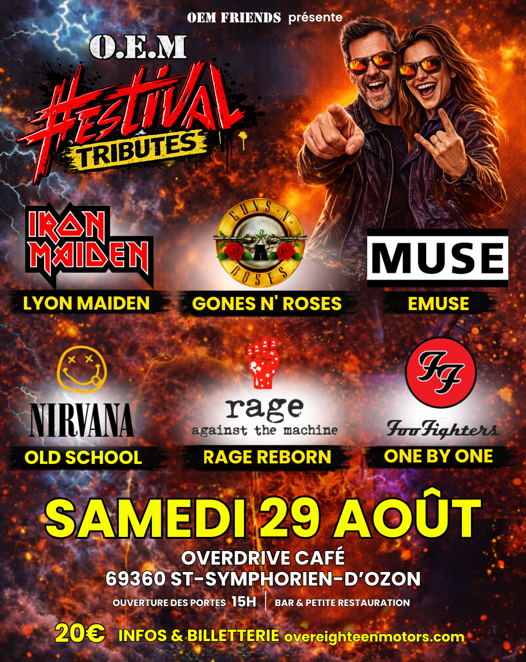 OEM Festival Tributes 2026