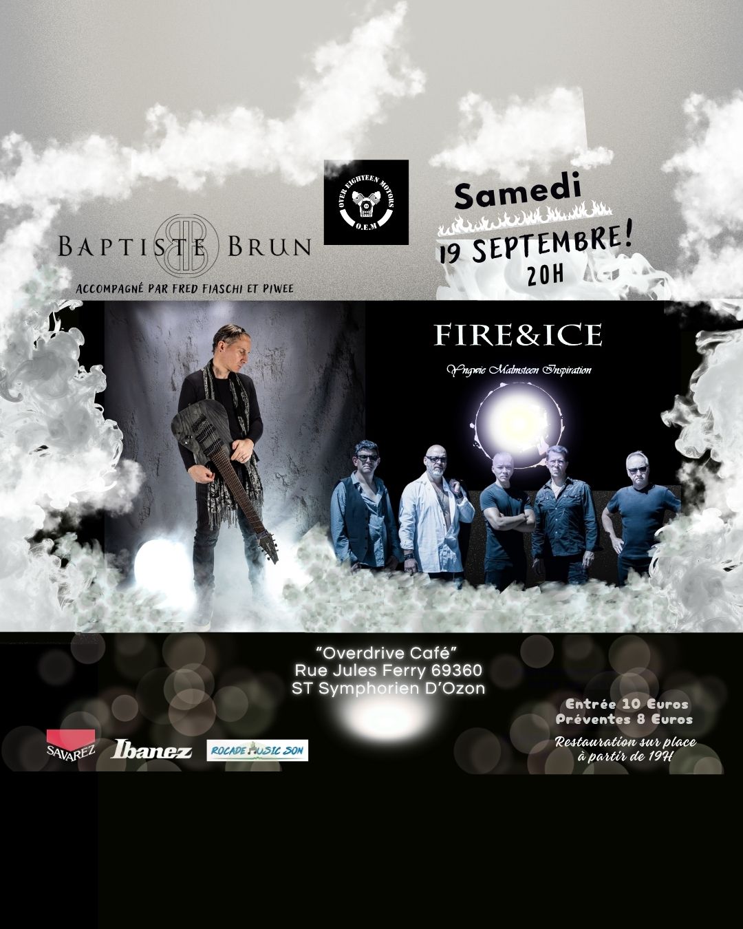 Concert Baptiste Brun + Fire&Ice