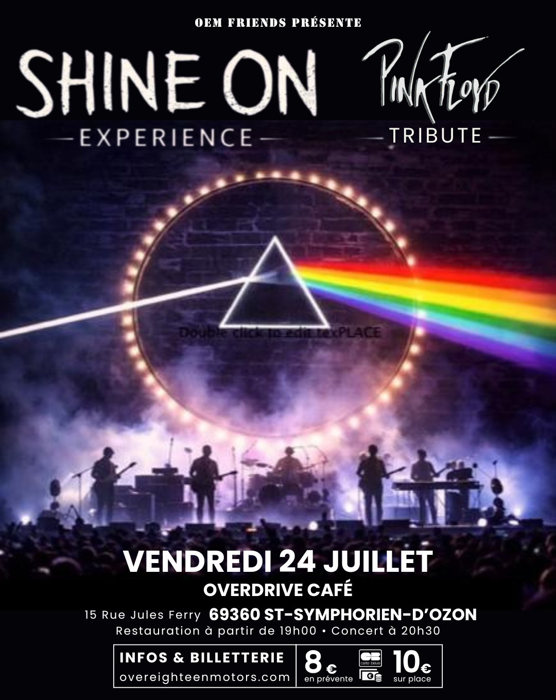 Concert Shine On Experience (tribute Pink Floyd)