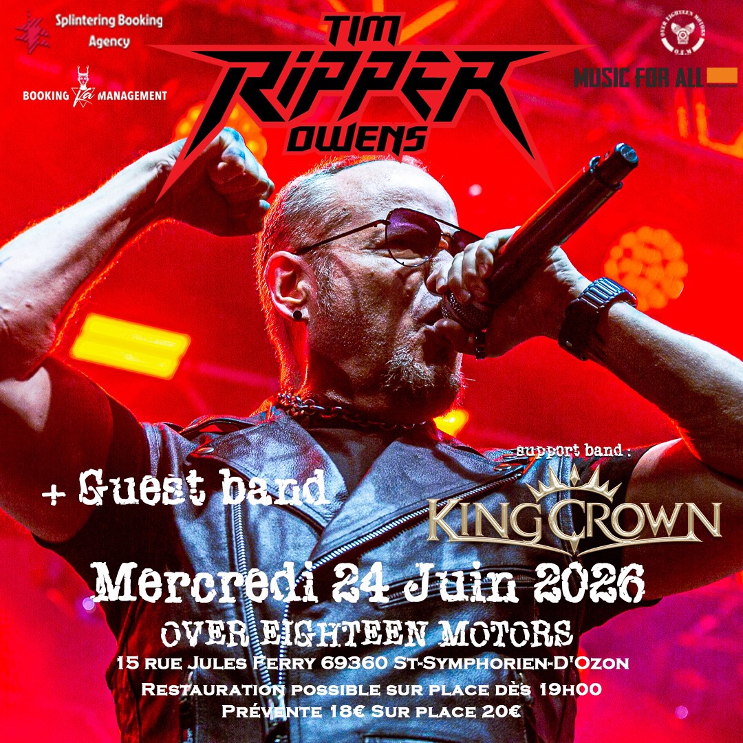 Tim Ripper Owens + Kingcrown