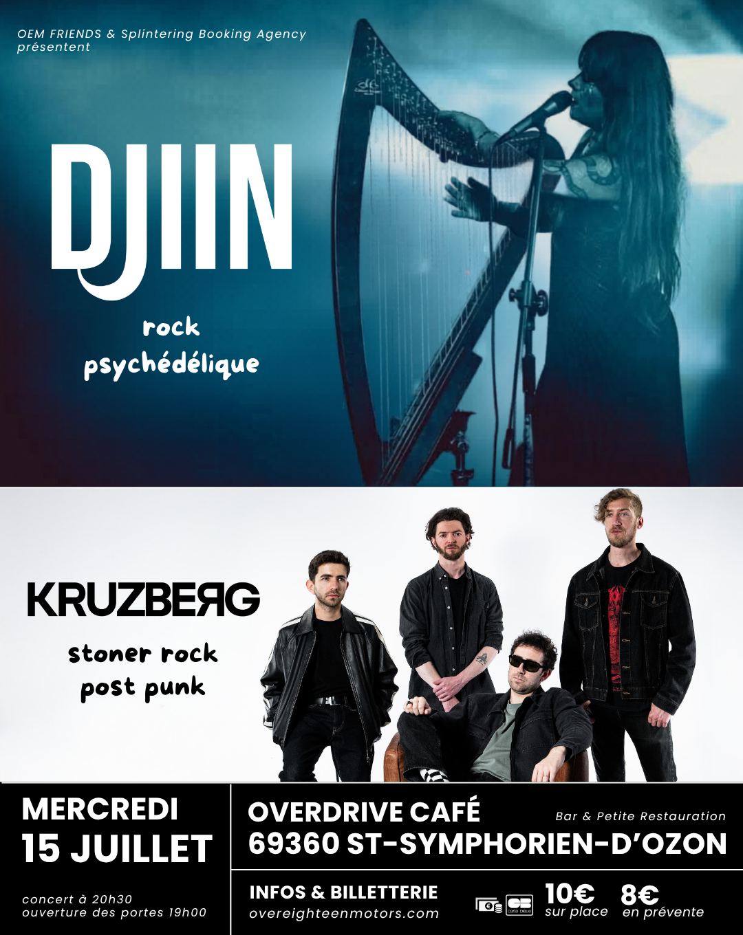 Concert Djiin + Kruzberg