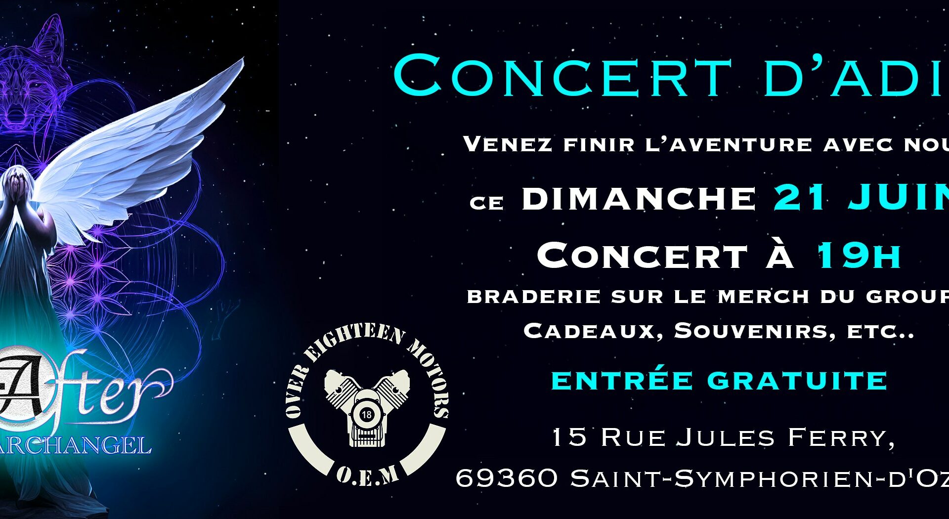 Concert d&rsquo;adieu Ever After