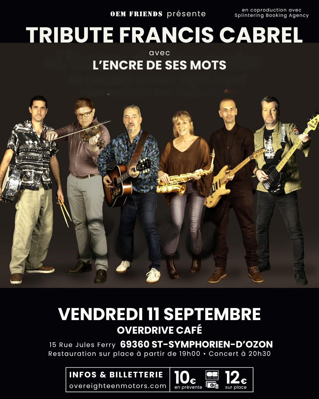 Concert L&rsquo;encre de ses mots