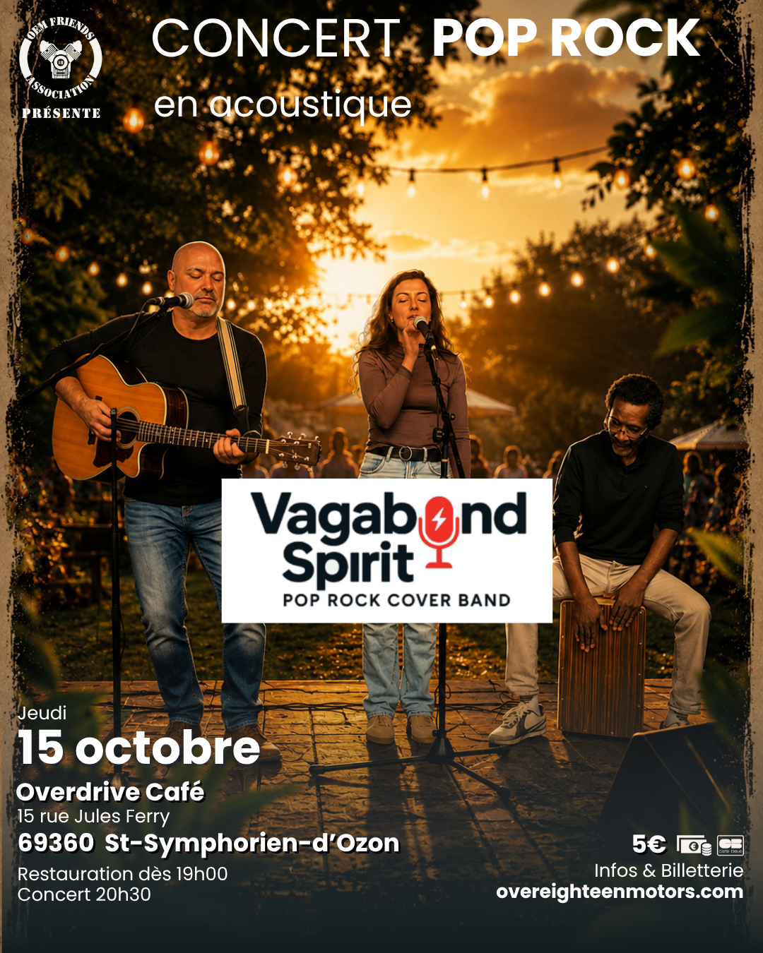 Concert Vagabond Spirit