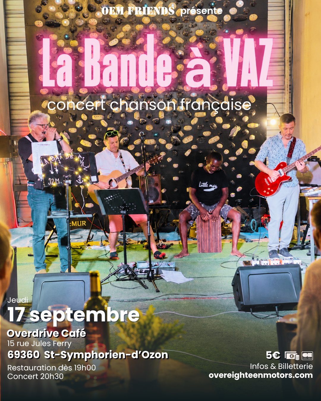 Concert La Bande à Vaz