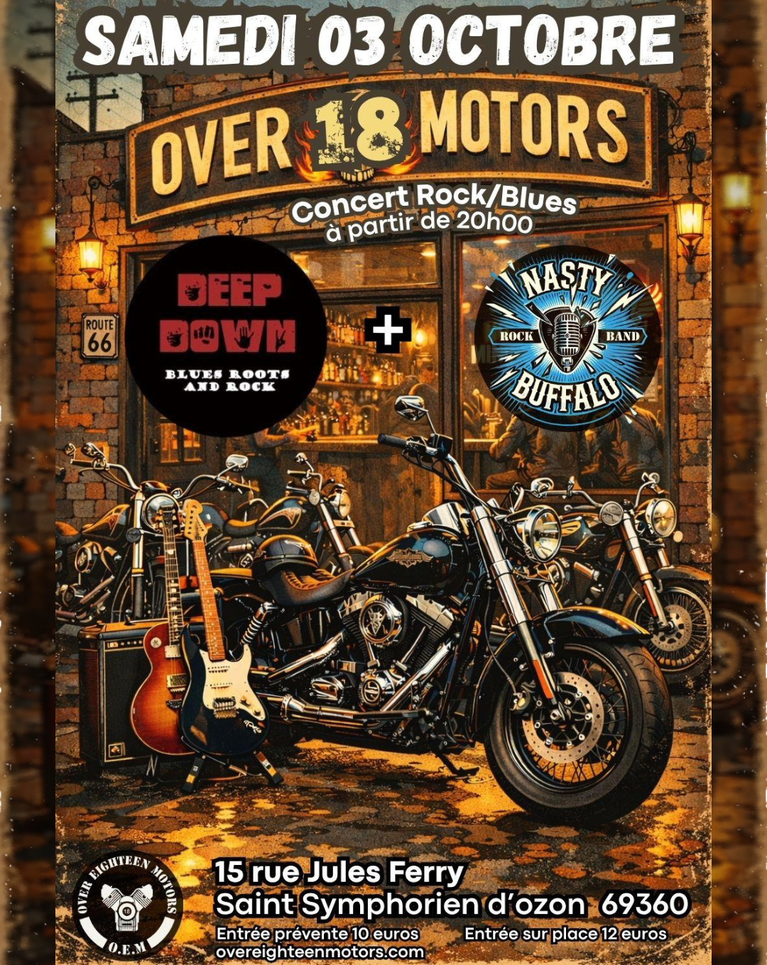 Concert Nasty Buffalo + Deep Down