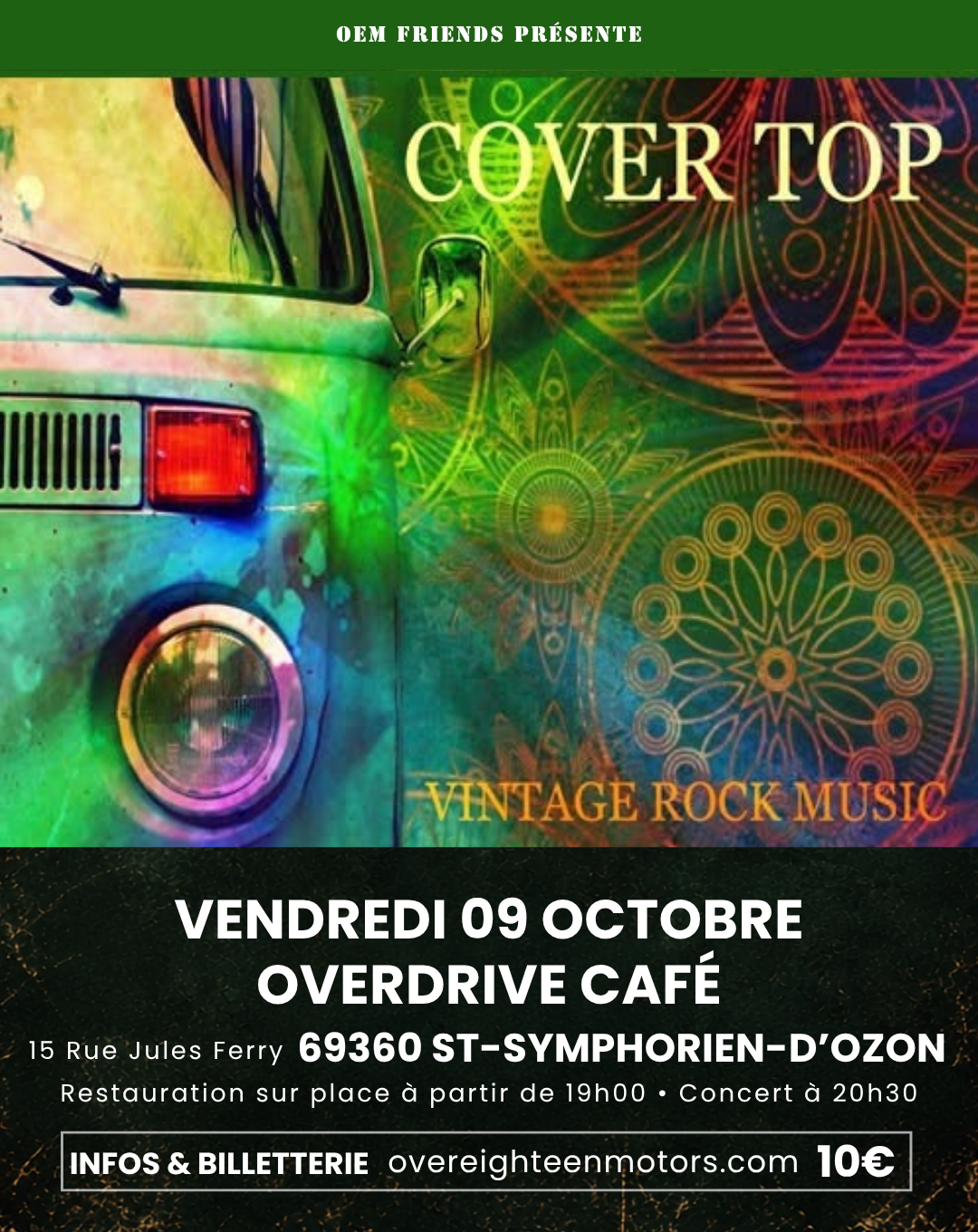 Concert Cover Top