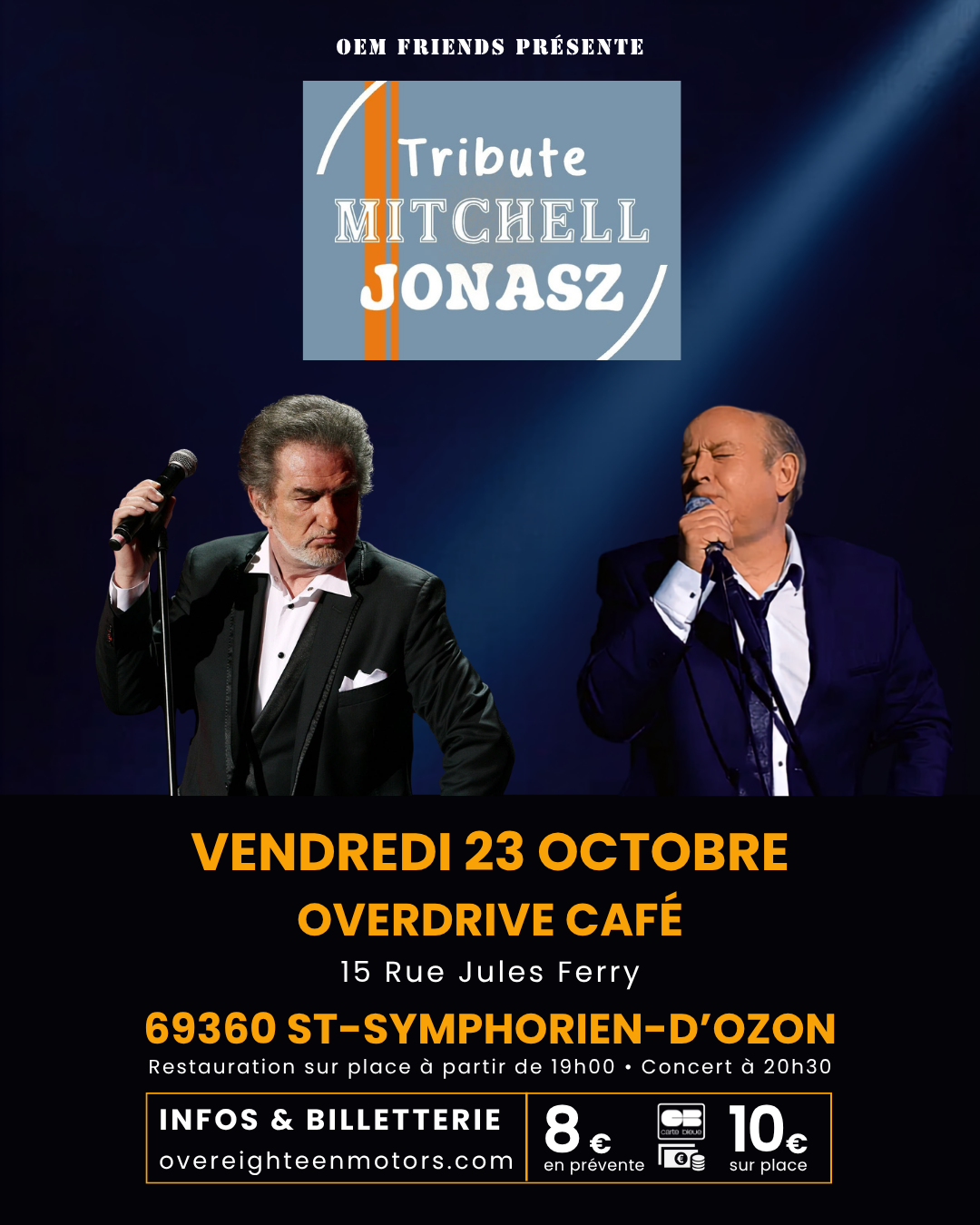 Concert tribute Mitchell/Jonasz