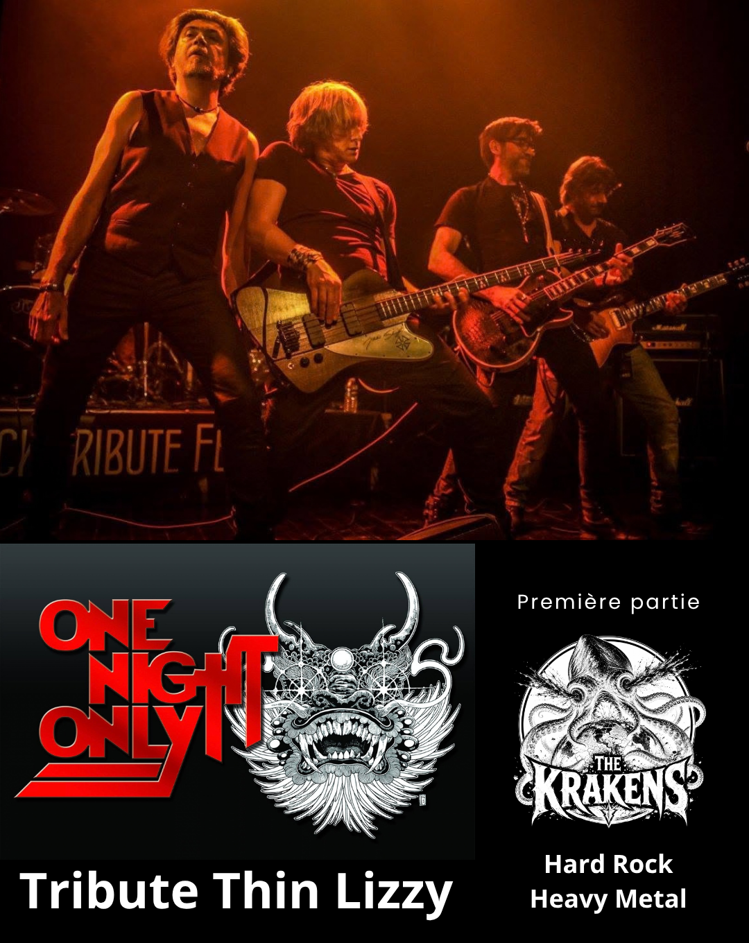 Concert One Night Only + The Krakens