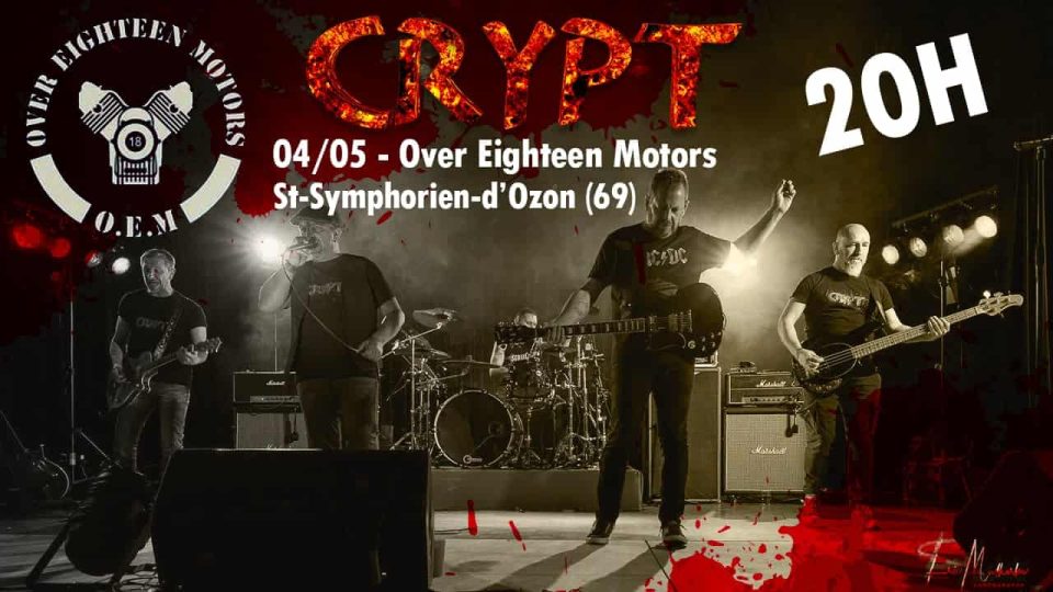 Concert Crypt 04 mai 2024 @Overdrive Café