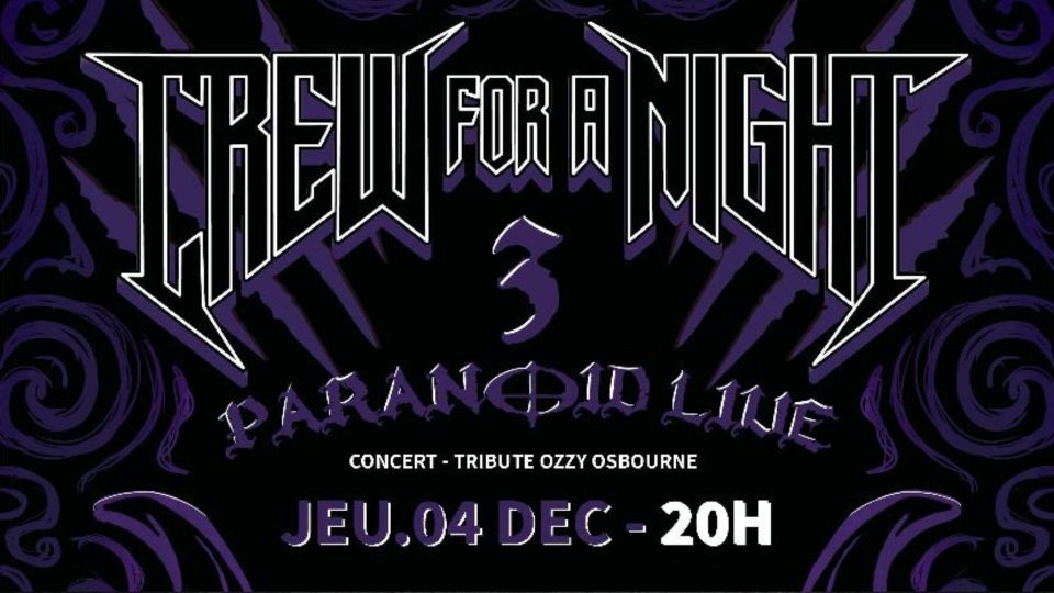 Crew for a night 3 - Paranoid Live (1080 x 1920 px)