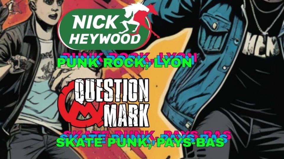 Nick Heywood + Question Mark (concert @Overdrive Café) 16 janvier 2025