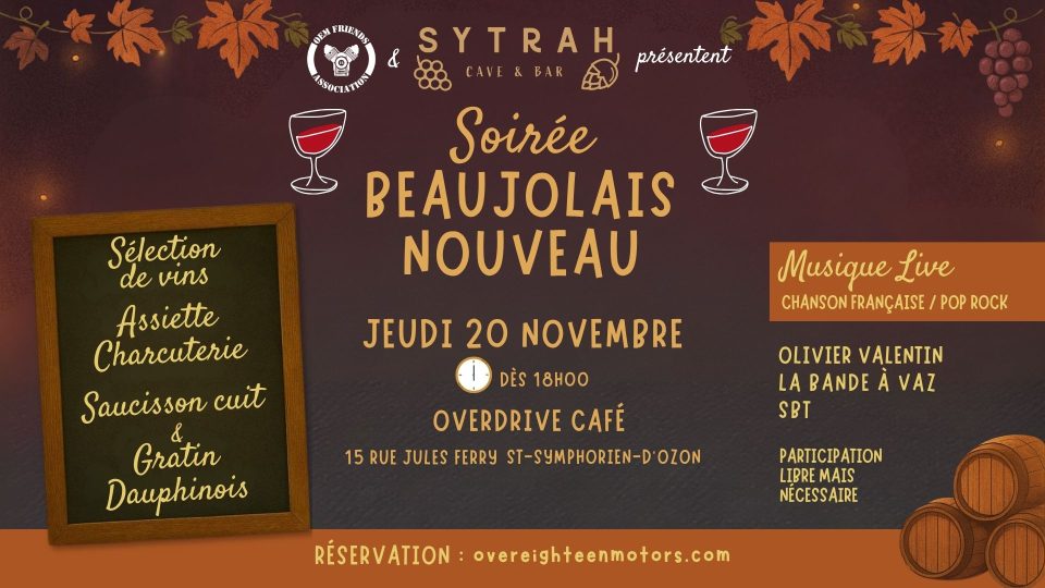 Soirée beaujolais nouveau 2025 1920x1080