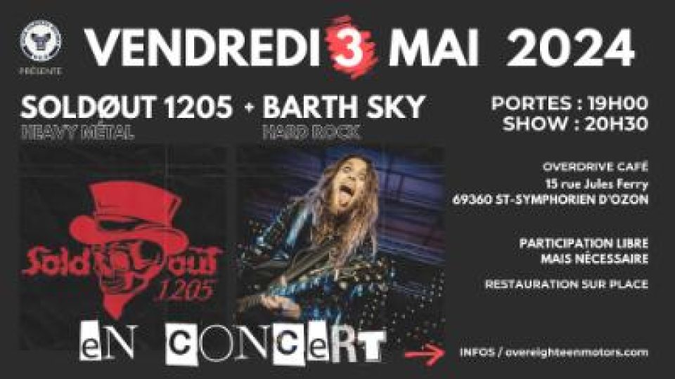 Soldout 1205 + Barth Sky - concert 0305